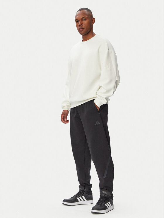 adidas adidas Felpa Soft Lux Crew Sweatshirt KF8585 Crema Regular Fit