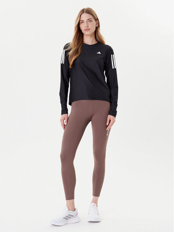adidas adidas Tehnička majica Own The Run IN1568 Crna Regular Fit