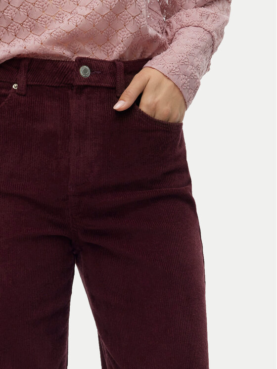 Vero Moda Vero Moda Hlače Tessa 10315350 Ljubičasta Wide Leg