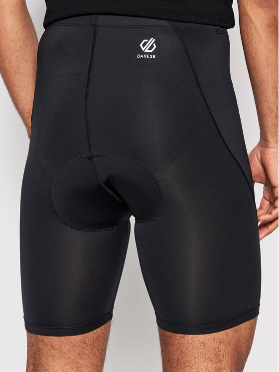 Dare2B Dare2B Szorty rowerowe Bold DMJ432 Czarny Slim Fit