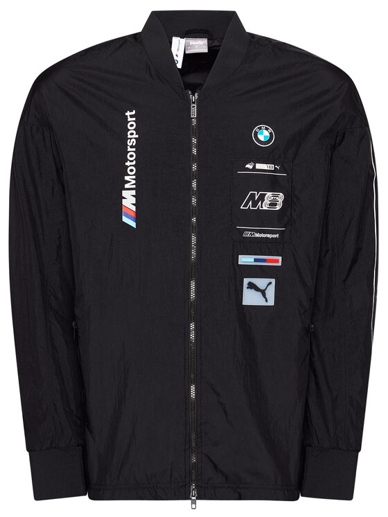 Puma Puma Яке бомбър Bmw Mms Street 597969 Черен Regular Fit