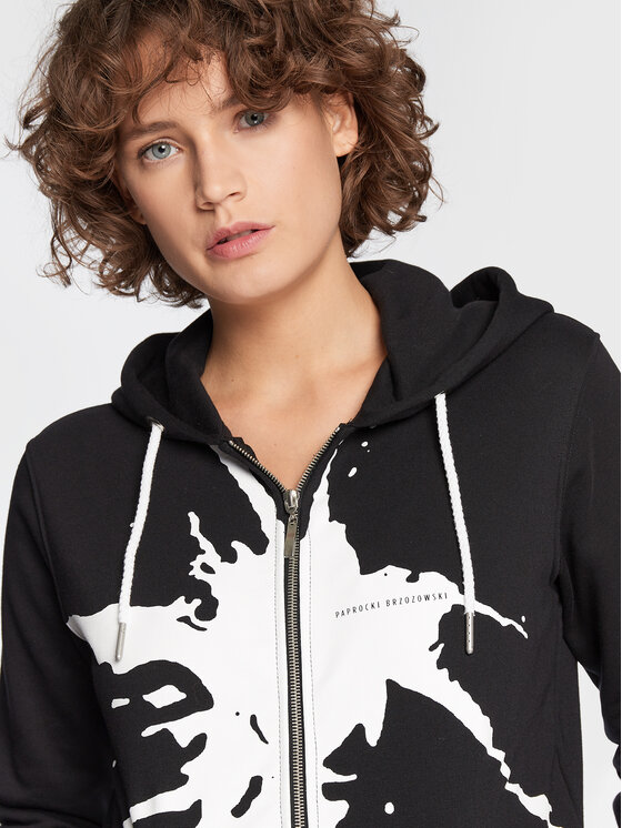 Felpa BLUZCOM2126 Nero Regular Fit