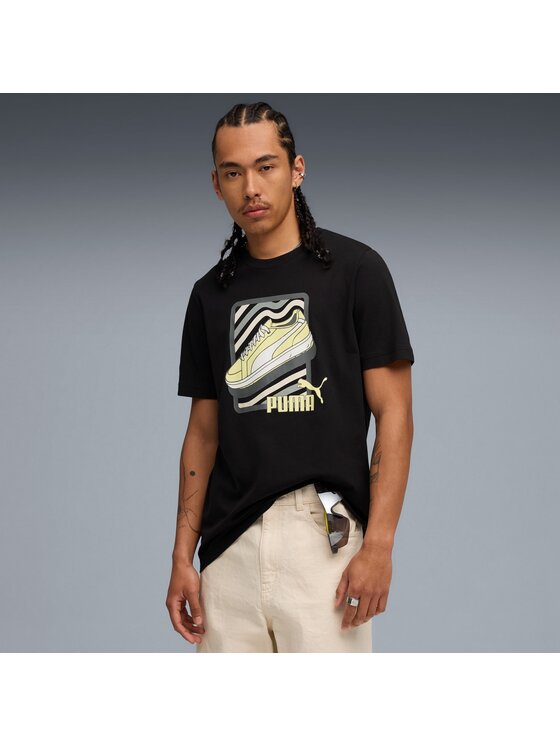 Puma Puma T-Shirt 688033 Czarny Regular Fit