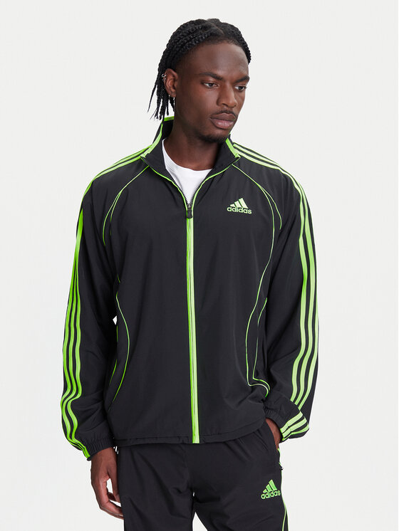 adidas adidas Hanorac Teamgeist adicolor JW5866 Negru Loose Fit