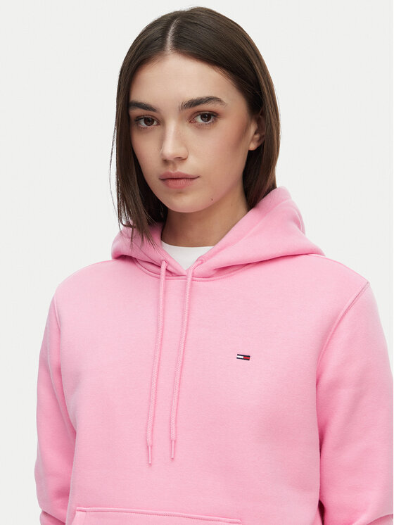 Tommy Jeans Tommy Jeans Felpa Flag DW0DW19958 Rosa chiaro Regular Fit