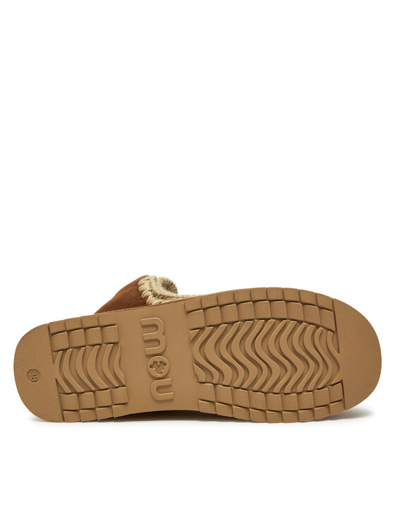 Mou Mou Sněhule Mini Eskimo Platform Boot FW681000A Hnědá