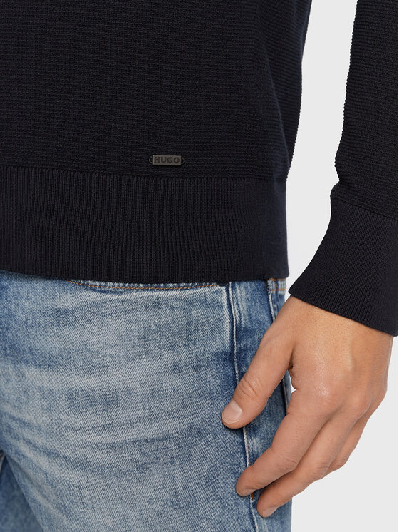 Hugo Rolák San Tito-Cs 50474179 Tmavomodrá Regular Fit | Modivo.sk