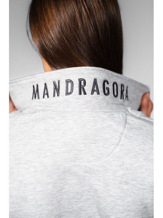 MANDRAGORA MANDRAGORA Felpa cudowronka Grigio Slim Fit