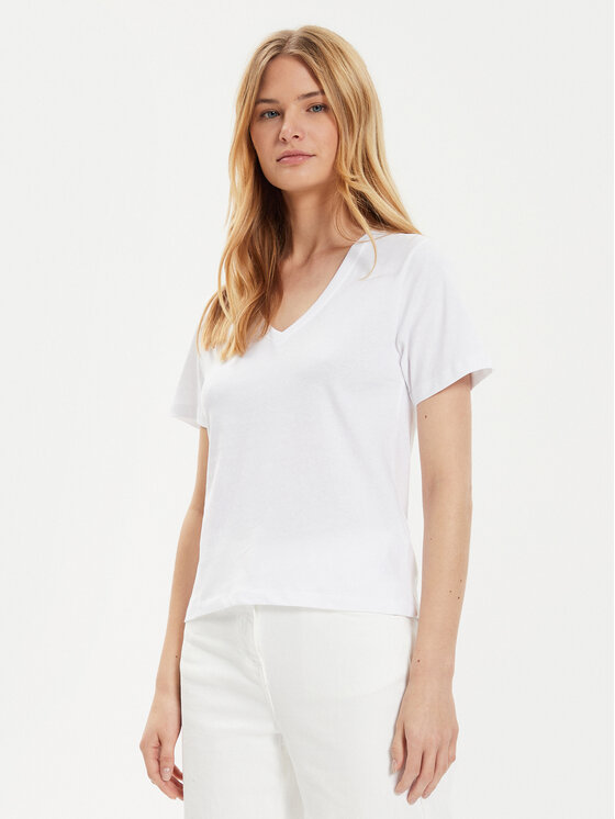 Brave Soul Tricou LTS-627SONNYWH Alb Relaxed Fit