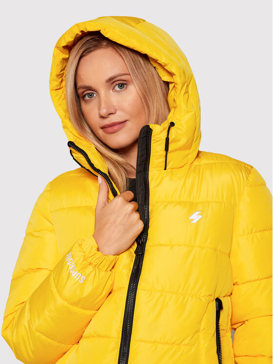 Superdry Giubbotto piumino Spirit W5010964A Giallo Regular Fit Modivo