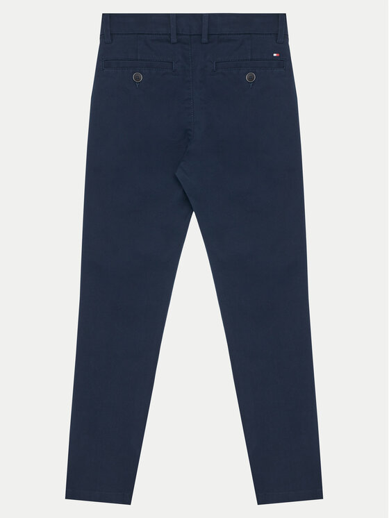 Tommy Hilfiger Tommy Hilfiger Чіноси KB0KB09435 Cиній Slim Fit