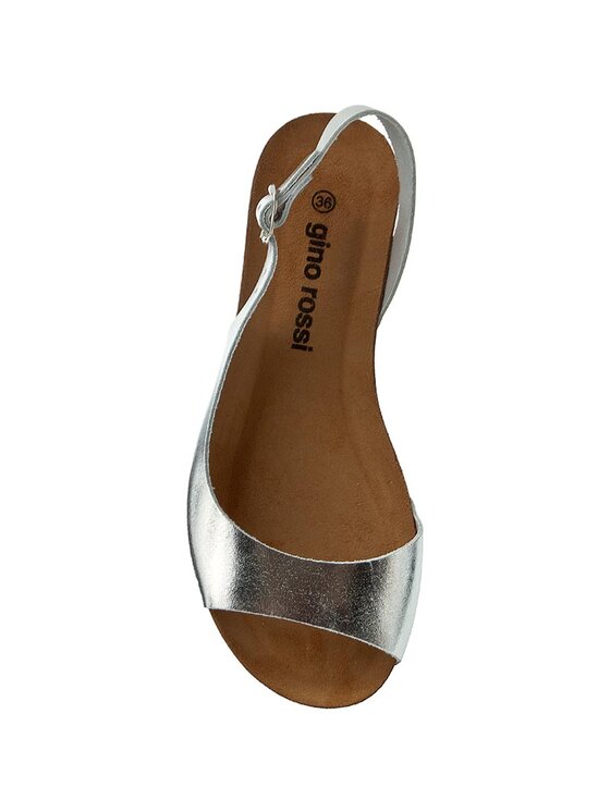GINO ROSSI Gino Rossi Sandali DN651M-TWO-BG00-8100-X Srebrna