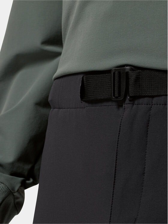 Jack Wolfskin Jack Wolfskin Outdoor hlače Wandermood Pants 1508401 Crna Regular Fit