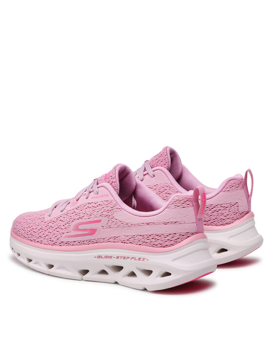 Skechers Skechers Bėgimo batai Go Run Glide Step Flex 128890/PNK Rožinė