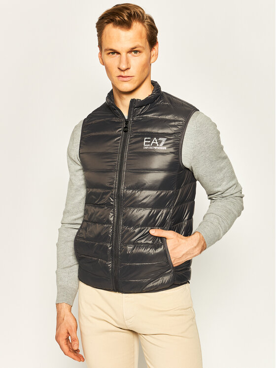 EA7 Emporio Armani Liemenė 8NPQ01 PN29Z 1994 Pilka Regular Fit • Modivo.lt
