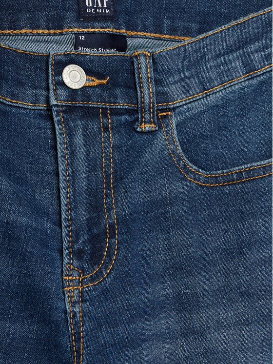 Gap Gap Jeansy 550347-00 Granatowy Straight Fit