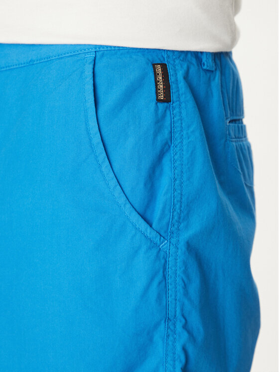 Napapijri Napapijri Pantaloncini di tessuto Nakuru 6 NP0A4HRV Blu Regular Fit