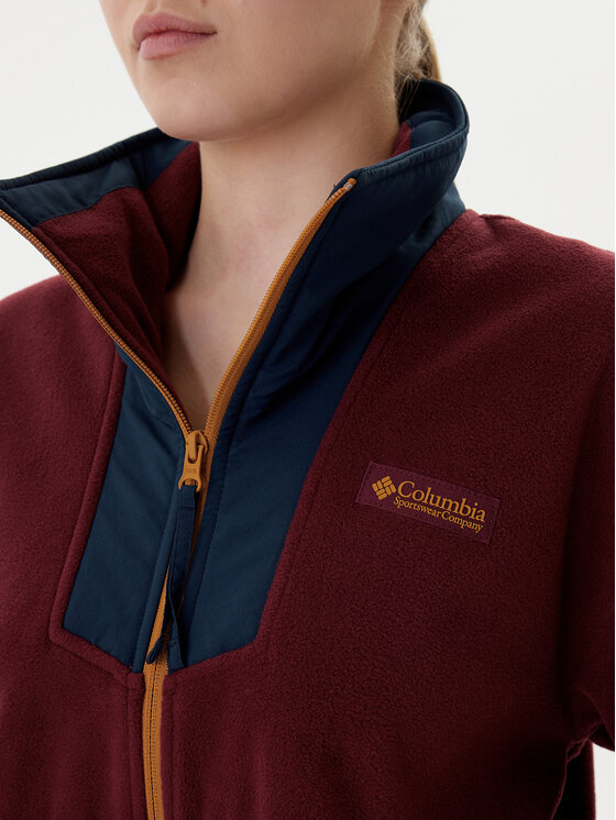 Columbia Columbia Fleecová mikina Sequoia Grove™ 2085453 Bordová Regular Fit