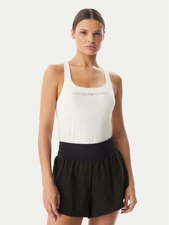 Emporio Armani Underwear Emporio Armani Underwear Top EW002903 AF19026 U1131 Bianco Slim Fit