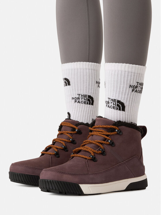 The North Face The North Face Gležnjarji Sierra Mid Lace W NF0A4T3XC9R1 Rjava
