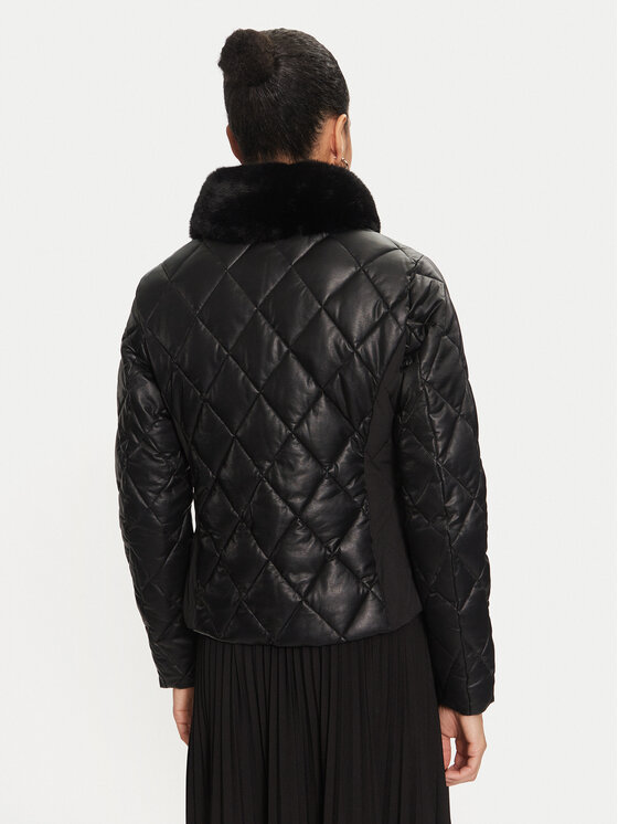LOLA CASADEMUNT LOLA CASADEMUNT Зимно яке LF2401018 Черен Regular Fit