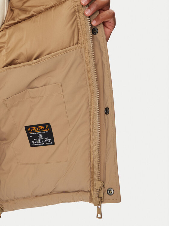 Guess Jeans Guess Jeans Giubbotto invernale M4BL20 WGII2 Marrone Regular Fit