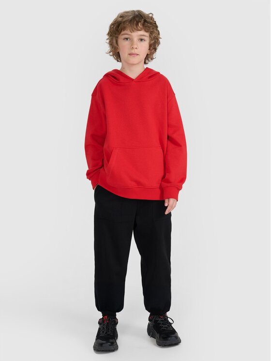 4F 4F Felpa 4FJRAW25TSWSM2490-62S Rosso Oversize