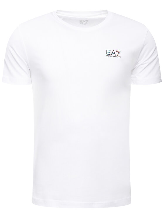 EA7 Emporio Armani EA7 Emporio Armani Футболка 8NPT51 PJM9Z 1100 Білий Regular Fit