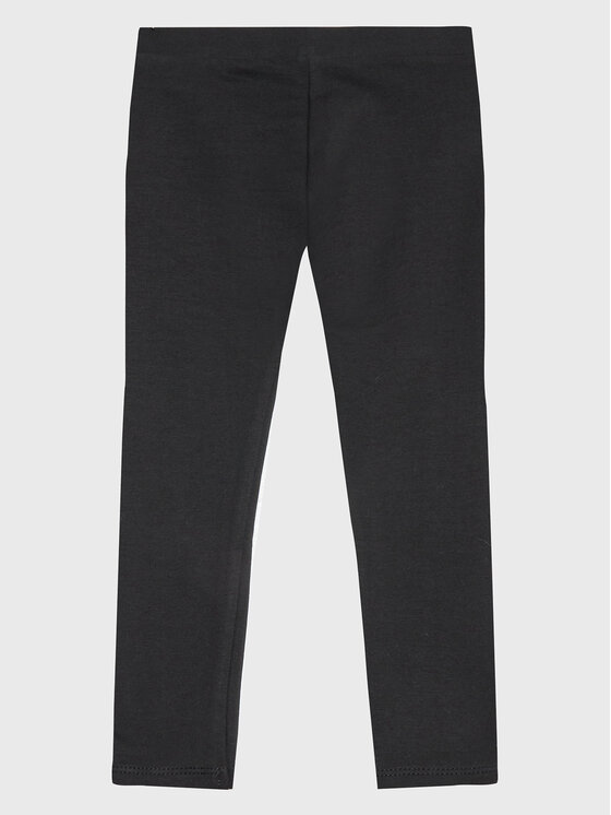 Tommy Hilfiger Tommy Hilfiger Leggings Essential KG0KG06586 M Crna Slim Fit