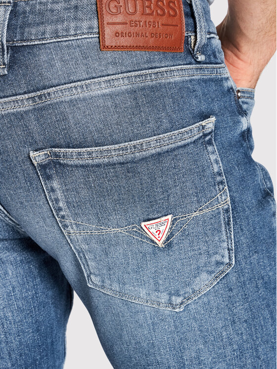 Guess Guess Τζιν M2YAN2 D4Q42 Μπλε Regular Fit