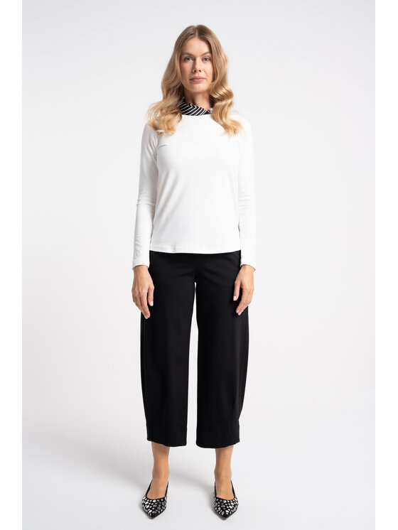 CLICK CLICK Bluzka 10-7005 Biały Regular Fit