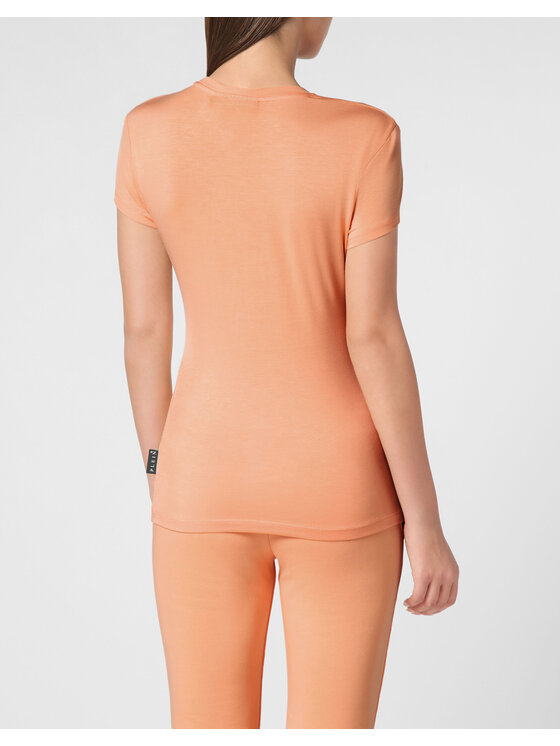 PHILIPP PLEIN PHILIPP PLEIN T-Shirt 9535 Oranžová Skin Tight Fit