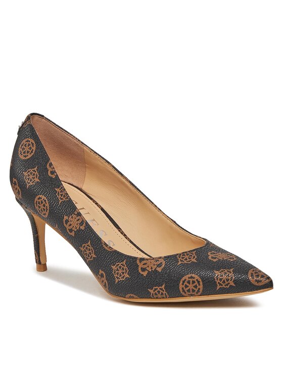 Guess Guess Обувки на ток FLPBR6 FAL08 Кафяв