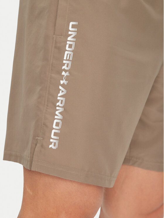 Under Armour Under Armour Sportovní kraťasy Ua Woven Wdmk Shorts 1383356 Zelená Regular Fit