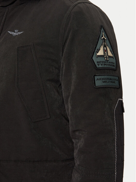Aeronautica Militare Aeronautica Militare Kurtka zimowa 242AB2195CT3431 Czarny Regular Fit