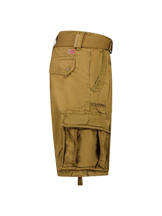 Geographical Norway Geographical Norway Bermudy SX1425H/GNO-Kaki Khaki Regular Fit