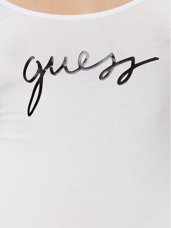 Guess Guess Glaustinukė O3BM03 KBBU1 Balta Slim Fit
