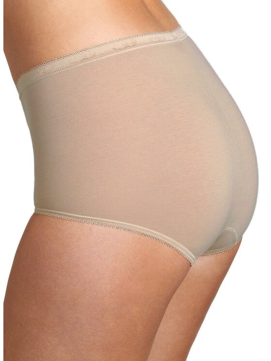 Sloggi Sloggi Figi Basic + Maxi 2P Beżowy