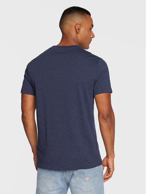 Polo Ralph Lauren T-Shirt 710671438282 Dunkelblau Slim Fit | Modivo.de