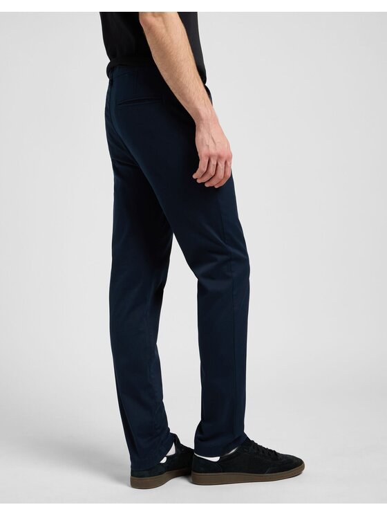 Lee Lee Jeansy REGULAR CHINO Niebieski Straight Leg