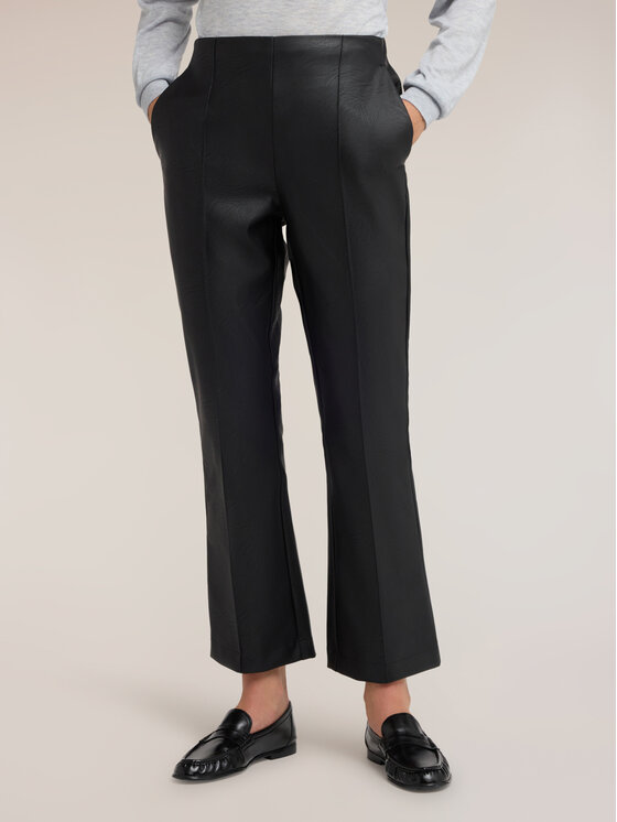Motivi Motivi Spodnie materiałowe P05RQ004863N033 Czarny Flare Fit