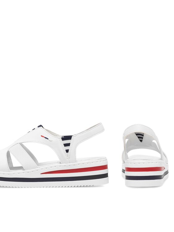 Rieker Rieker Sandalen V02Y5-80 Weiß