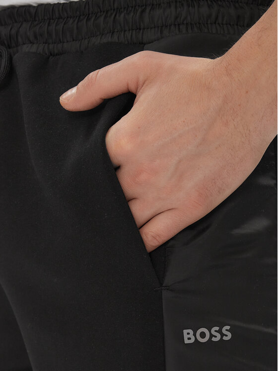BOSS Boss Spodnji del trenirke Hadikon 50504888 Črna Relaxed Fit