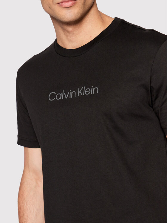 T-shirt Front Logo K10K109802 Nero Regular Fit