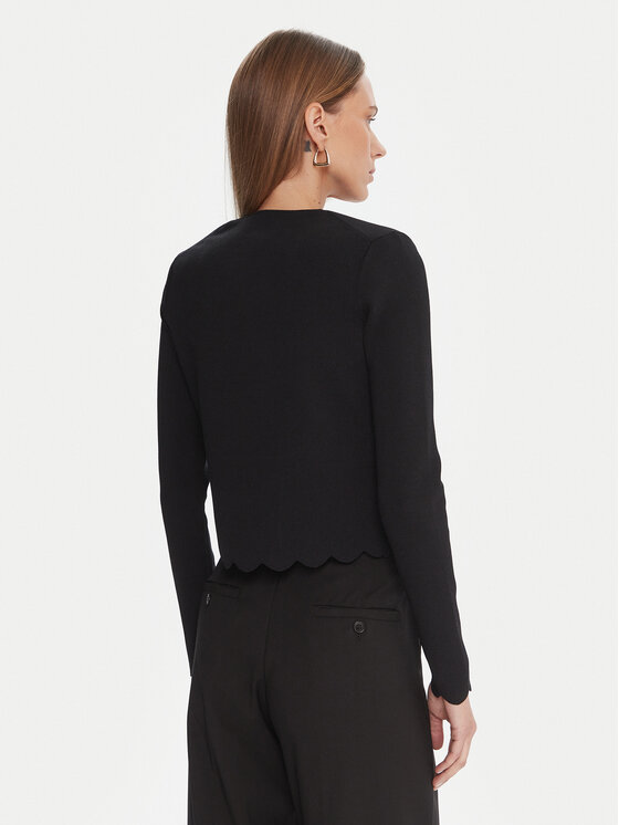 TWINSET TWINSET Kardigāns 252TP320A Melns Regular Fit