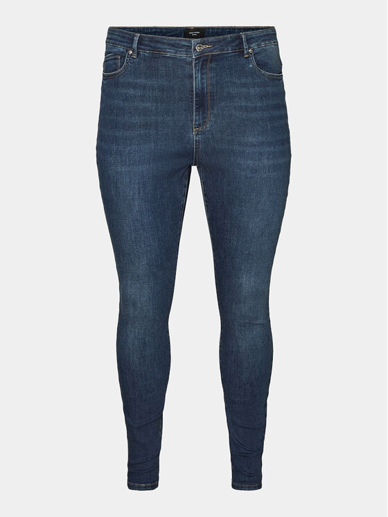 Vero Moda Curve Vero Moda Curve Farmer Phia 10285012 Sötétkék Skinny Fit