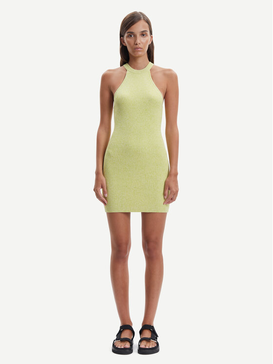 Vestito di maglia Ashli F23100025 Verde Slim Fit