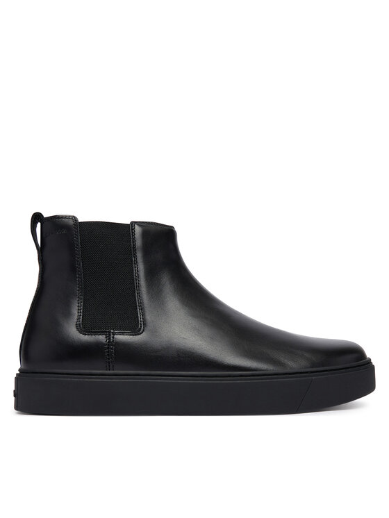 Calvin Klein Calvin Klein Chelsea Hybrid Clean Chelsea Wax Lth HM0HM02253 Nero