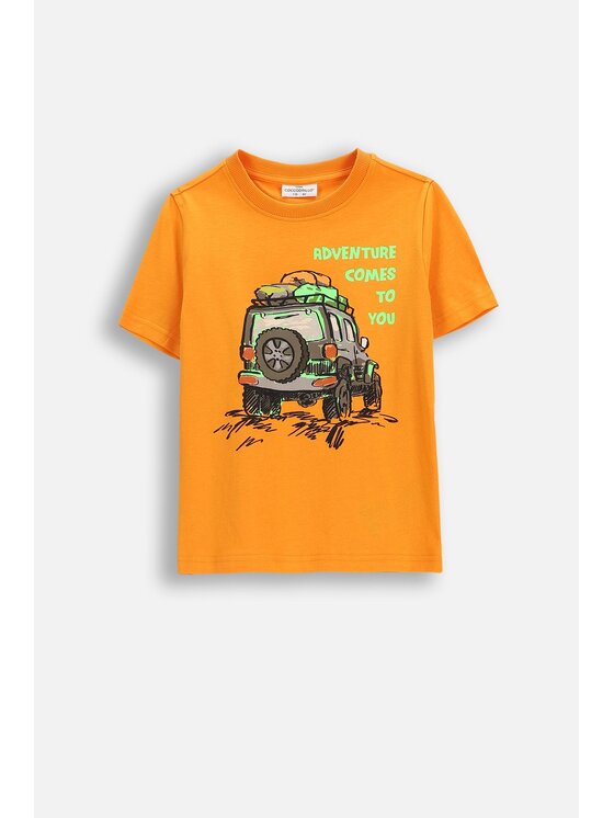 Coccodrillo Coccodrillo T-Shirt WC6143234VBA-006 Pomarańczowy Regular Fit