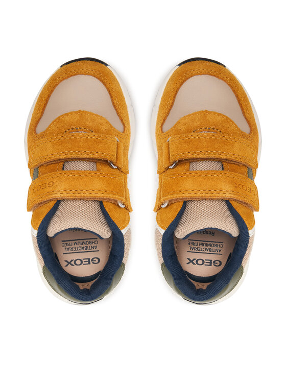 Geox Geox Sneakersy B Flexyper Mini Boy B656GC 05422 C2023 M Żółty